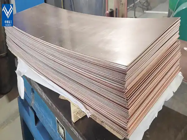 Copper aluminum clad plate