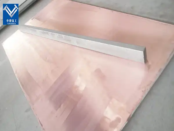 Copper aluminum clad plate