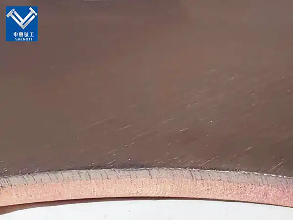 Niobium copper clad plate