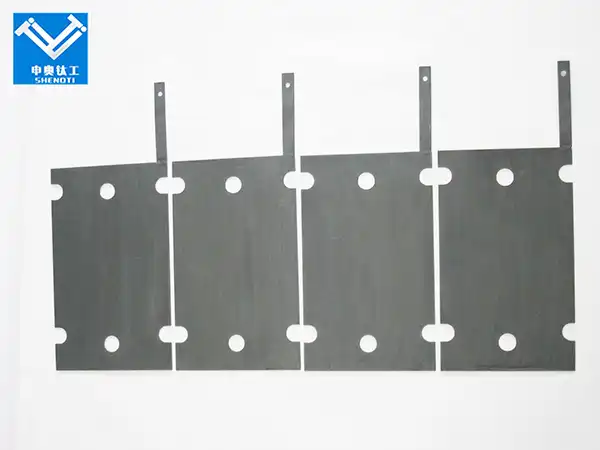 Ruthenium coated titanium electrode